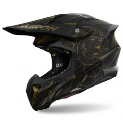 Airoh Κράνος Twist 3 Titan ματ ECE 22.06 Moto Cross